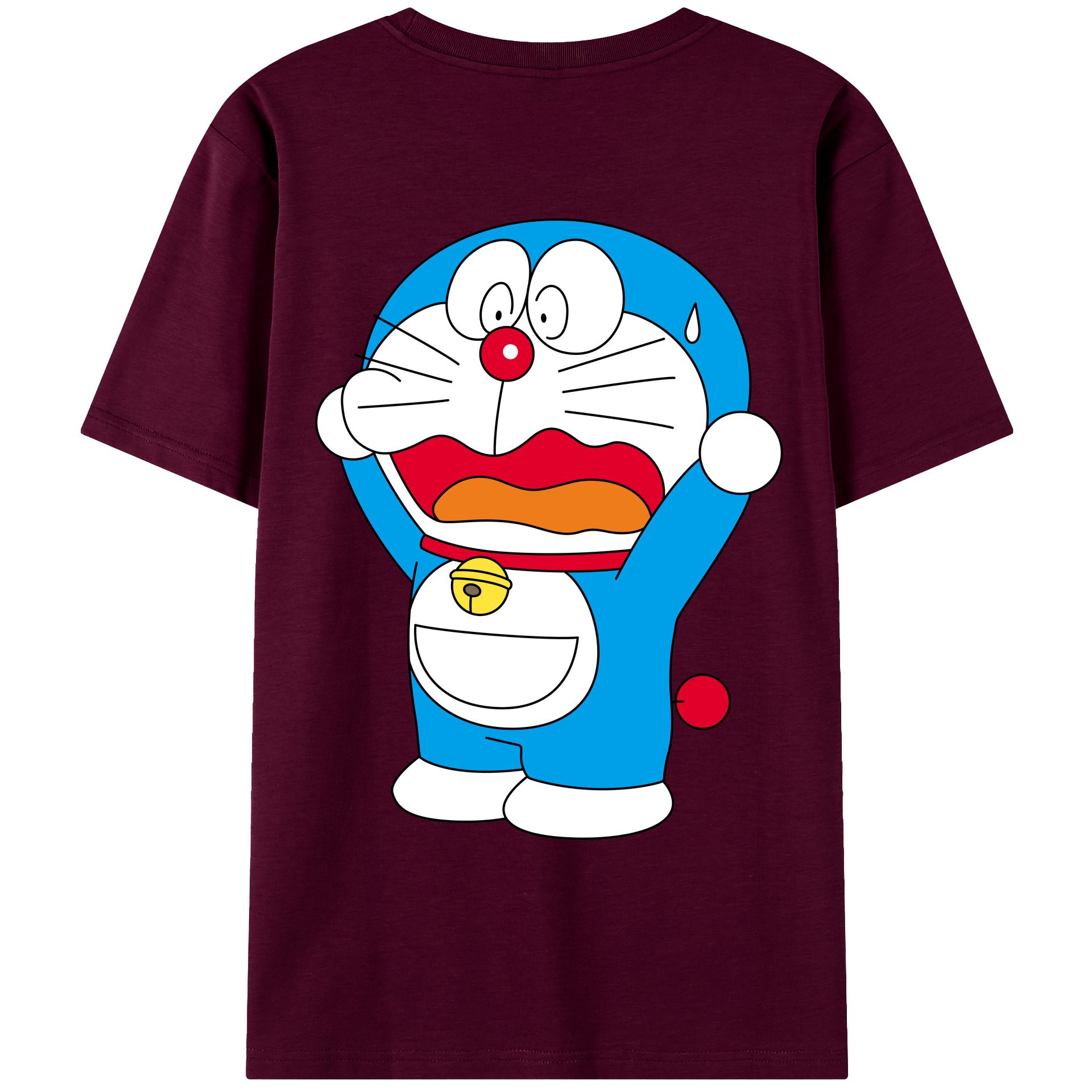 （画像用） ドラえもん Doraemon レディース半袖Tシャツ(バックプリント)